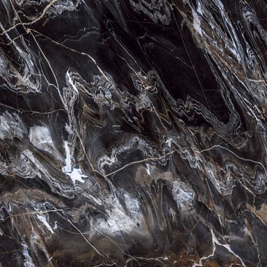 Керамогранит PrimaVera GR103 Toledo Black High glossy 600x600