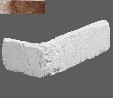 Искусственный камень Leonardo Stone Угловой элемент Орлеан 333 24/11x7,5x1,8