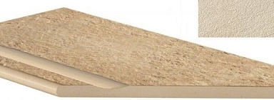 Керамогранит Атлас Конкорд Россия 620090000314 Cliff Bianco Bordo Piscina Angolo Dx 30x60