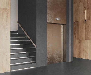 Керамогранит Laparet Wood Royal Almond бежевый матовый карвинг 60х120