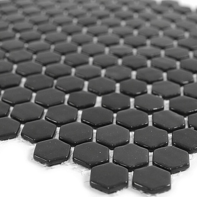 Мозаика Natural STP-BK001-HEX стекло (25) 290x290