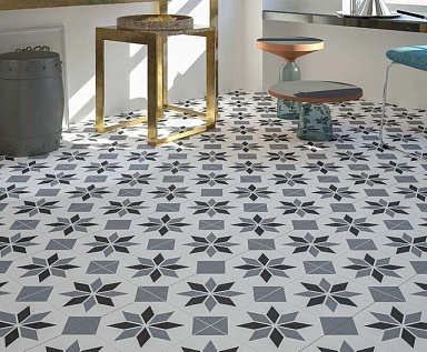 Керамогранит Etili Seramik Milan Grey Pre-cut 45x45