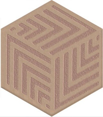 Kerama Marazzi OS/C241/63012 Декор Агуста оранжевый 6х5,2