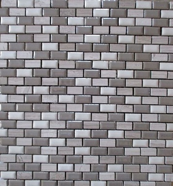 Мозаика TonoMosaic 106 Ceramic 30x30 (чип 1.2x2.5)