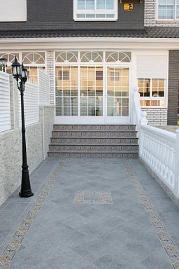 Плинтус Exagres RODAPIE VEGA GRIS 330x90x11