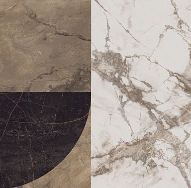 Керамогранит Ariana Ceramica PF60005105 Epoque Abstract Ret 60X60