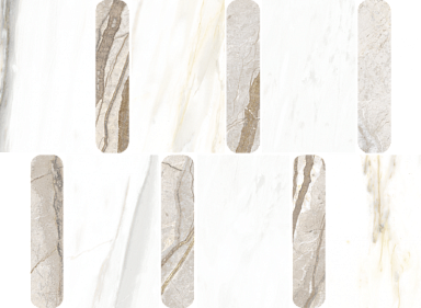 Мозаика Italon 600110000978 Stellaris Ivory Mosaico Argan Lux 36.8x26.9