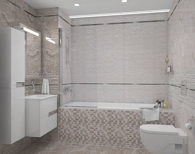 Керамогранит Laparet Marmo коричневый 40х40x0,7