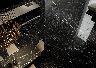 Керамогранит Tagina 123040 Marquina Nero Lucidato Ret 60x120