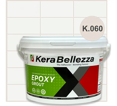 Смеси и затирки Kerabellezza Эпоксидная затирка Design К.060 0,33 кг
