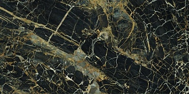Керамогранит Qua Granite QUA0013 Black Golden Full Lap 60x120