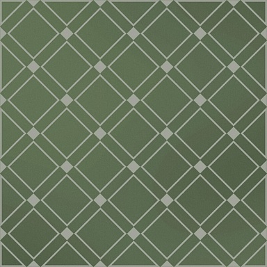 Kerama Marazzi KMD3STA015GN Декор Бахия 1 зелёный глянцевый 9,8x9,8x0,7