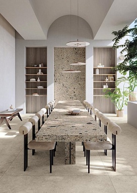 Керамогранит Infinity SE05 Nero Granite Bocciardata 12mm 162х324