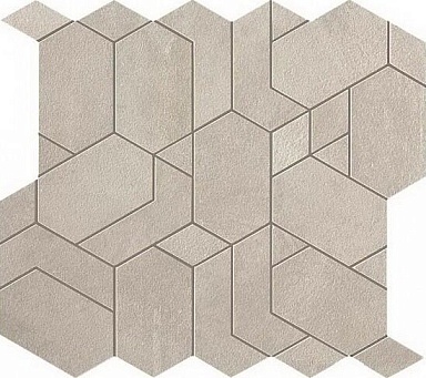 Мозаика Atlas Concorde Italy AN63 Boost White Mosaico Shapes 31x33,5