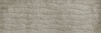 Плитка Eurotile 757 Балтимор тёмный рельеф волна 32,5x100