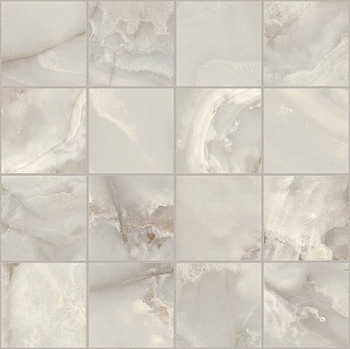 Декор Casa Dolce Casa 767698 Onyx&More Silver Onyx Satin Mosaico 6mm 7,5x7,5 30x30
