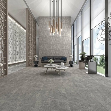 Керамогранит Usak Seramik Titan Black Matt 60x120