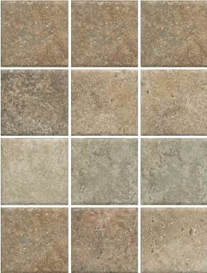 Плитка Kerama Marazzi 1326 Брюссель микс 30х40 из 12 частей 9,8х9,8