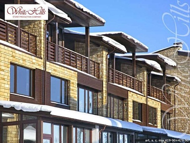 Искусственный камень White Hills 415-15 Лорн Угол 8,5х16(10х26,5)x15x1,5-3