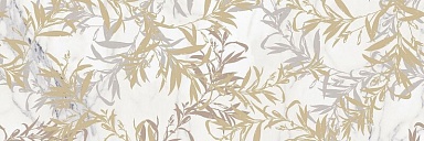 Декор Marazzi Italy M8SY Allmarble Wall Statuario Satin Decoro Foliage 80x120