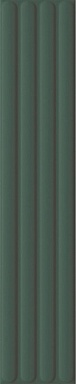 Плитка DNA Tiles Plinto Out Green Matt 10.7x54.2