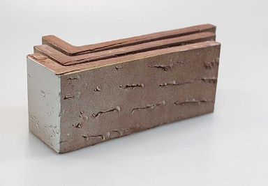 Клинкерная плитка Terramatic Koro Original угловая AC 1204 (Y) 185x60x71x14