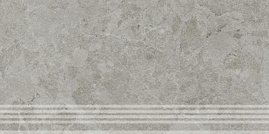 Kerama Marazzi KM6060G1241R8GRF Ступень фронтальная Сплит серый матовый обрезной 30x60x0,8