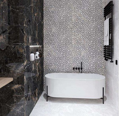 Плитка Sina Tile 1393 Varna Gray Light 30x90