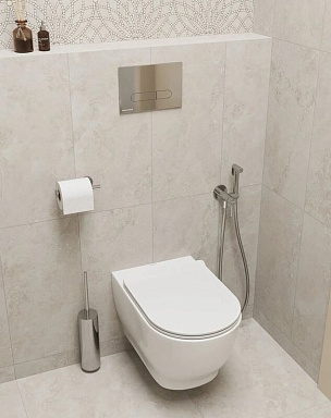 Kerama Marazzi KMB3STA020BR Бордюр Литос серый светлый матовый обрезной 30x7,2x0,9