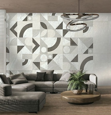 Керамогранит La Fenice Amani Light Reactive 3D Rett 60х120