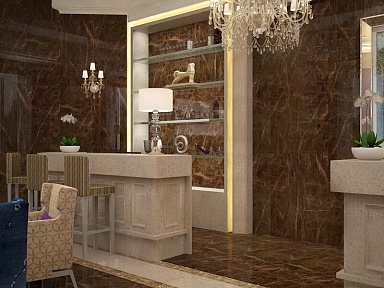 Керамогранит Novin Ceram Yazd Tile Co N8751 Bulgari Polished Rect 60х120