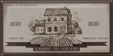 Декор FABRESA Hueso Wine Labels Decor Mix 10x20