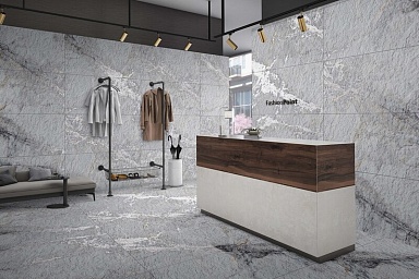 Керамогранит Realistik Cleo White Matt Granula 60x120