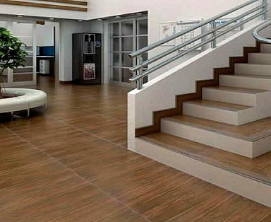 Подступенник Kerama Marazzi SG203400R/2 Шале коричневый обрезной керамический подступенок 60х14,5