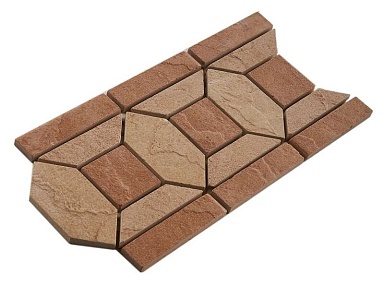 Бордюр Casalgrande Padana Ardesia Fascia A Naturale 9.5мм 15x30