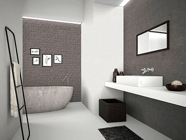 Плитка Emigres Microcemento Blanco 30x90