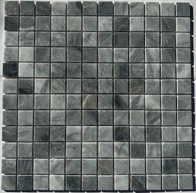 Мозаика Pixmosaic PIX336 Ice Grey полированная 23х23 305х305х4