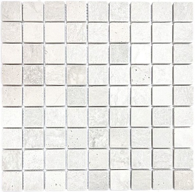 Мозаика Orro Mosaic Travertine Gray Tum 30x30х7 305x305