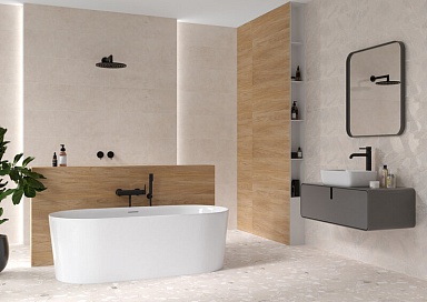 Gracia Ceramica Декор Astrid light beige 02 30х90
