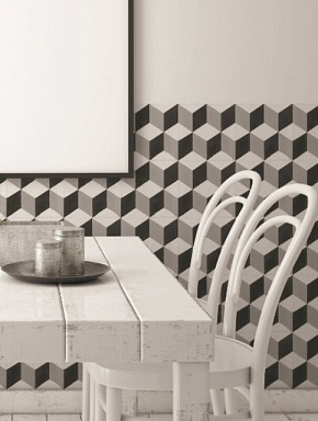 Керамогранит Keros Ceramica Barcelona Cube 25x25