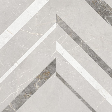 Керамогранит Estima IM01 Improve Light Grey Полированный Рект. 60x60x10
