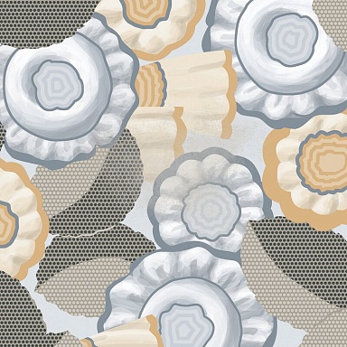 Декор VIVES Flore Gris 20x20 (микс)