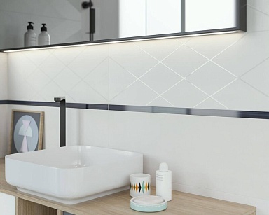 Paradyz Декор Wonder Grys 25х75