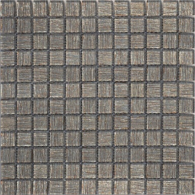 Мозаика Caramelle Mosaic Bronze Satin (ПУ) 23x23x4 298x298