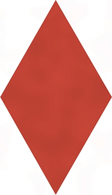 Kerama Marazzi KMD2SRB007BN Декор Риад красный глянцевый 13,5x7,8x0,9
