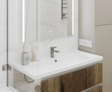 Керамогранит Ceradim Calacatta Faro Grey Белый Полированный 60х120