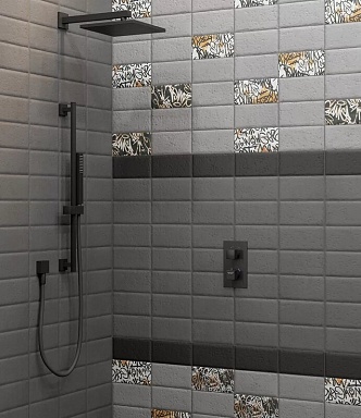 Плитка Kerama Marazzi 19060 Граффити белый 20*9.9
