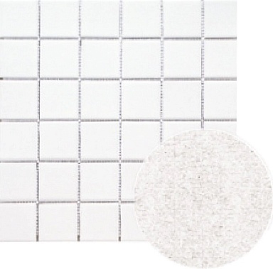 Мозаика Serapool 80063 Mosaic White Antislip 5x5 30x30