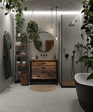 Керамогранит PrimaVera NR241 Virgo Grey Рельеф 60x120