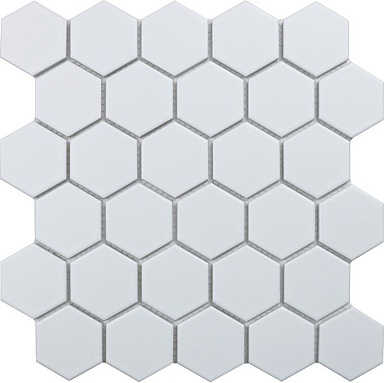 Мозаика StarMosaic Hexagon small White Matt (MT31000/IDL1005) 27.8х26.5